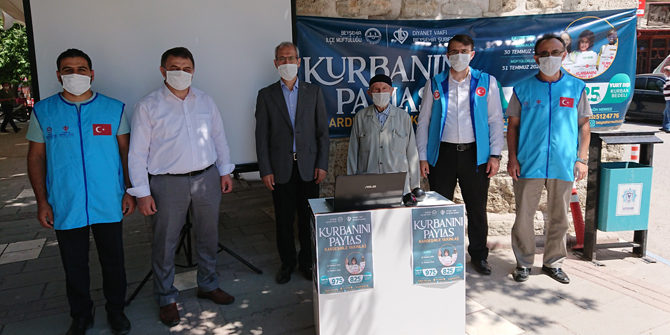 Beyşehir’de vekalet yoluyla kurban bağışı alımı sürüyor