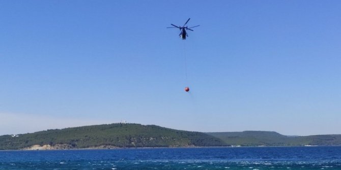 Çanakkale Boğazı yangın sebebiyle çift taraflı transit gemi geçişlerine kapatıldı