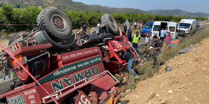 Yangına giderken devrilen arazözde yaralanan orman memuru, şehit oldu
