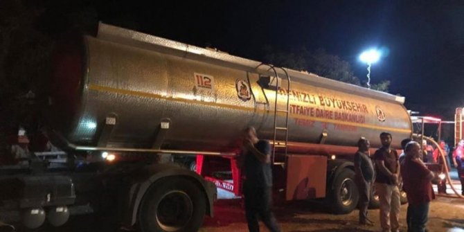 Besihane yangınında 40 büyükbaş hayvan öldü