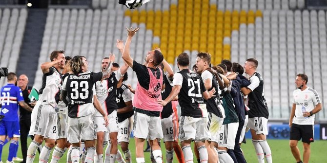Juventus, üst üste 9. kez şampiyon