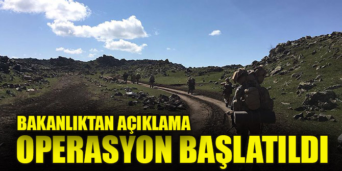 Yıldırım-3 Ağrı Dağı operasyonu başlatıldı