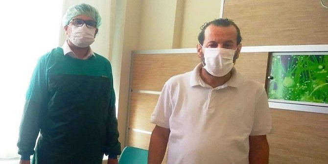 Koronavirüse yakalanan Rektör Akgül, hastaneden taburcu edildi