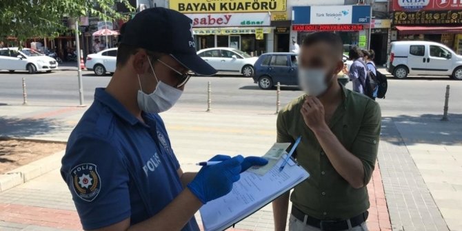 Konya’da maske ve sosyal mesafe ihlali yapan 90 kişiye 100 bin lira ceza