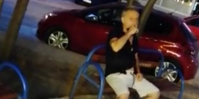 Zabıta memurunun kendini vurma anı kamerada