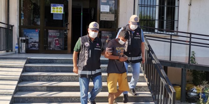 'Hırsızlık' suçundan çok saydı kaydı bulunan kişi yakalanarak tutuklandı