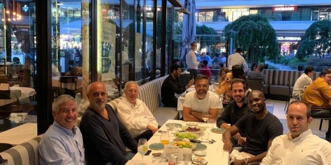 Aziz Yıldırım ve Moussa Sow yemekte bir araya geldi
