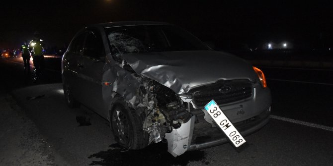 Kayseri'de trafik kazası: 2 ölü