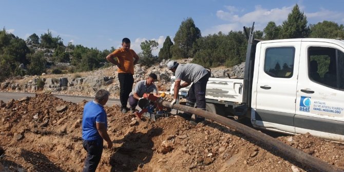 ASAT’ın tamir ve kanalizasyon hattı çalışmaları