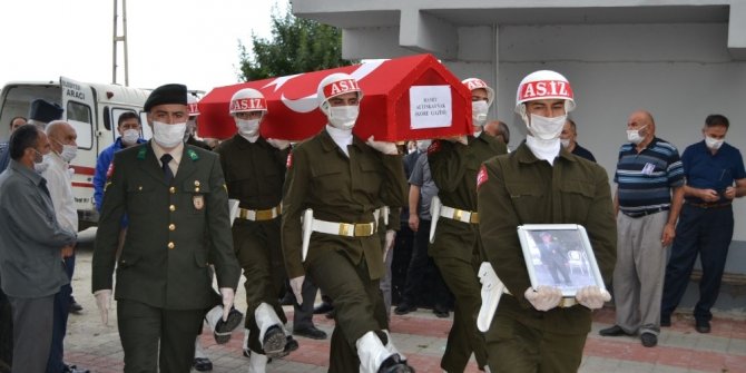 Kore gazisi son yolculuğuna uğurlandı