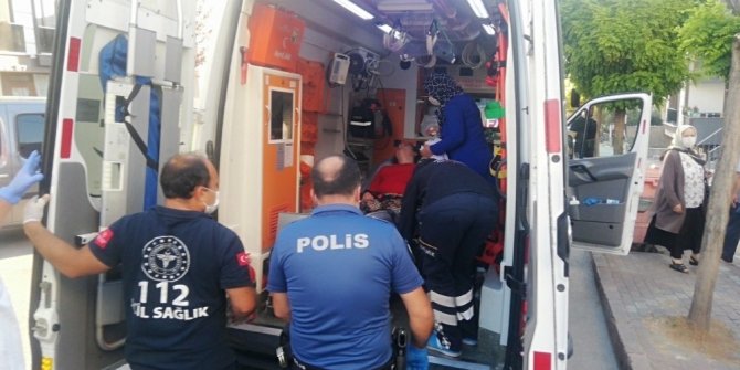 Çocuğunu rehin aldığını söyleyen kadın polisleri alarma geçirdi