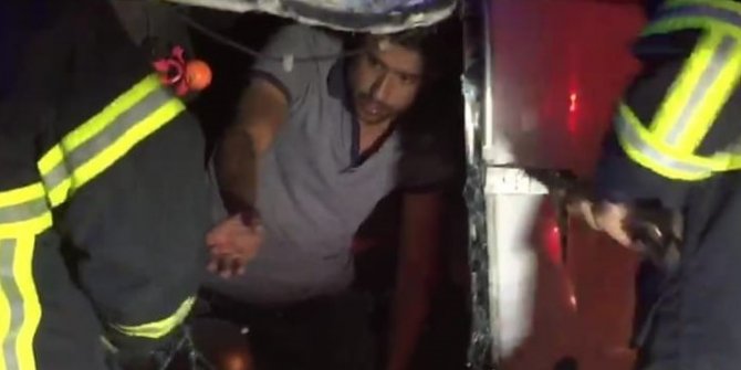 Canını hiçe sayan yaralı 112 ekiplerinden sigara molası istedi