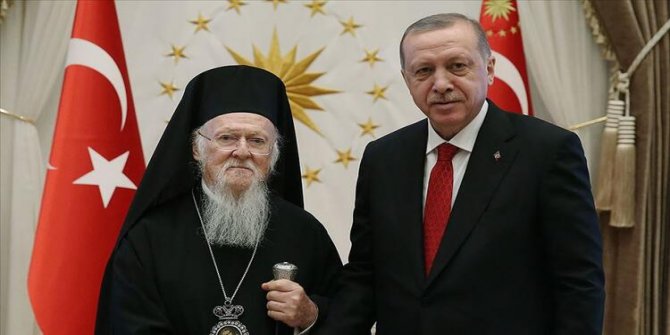 Bartholomeos'dan Cumhurbaşkanı Erdoğan'a Sümela Manastırı teşekkürü