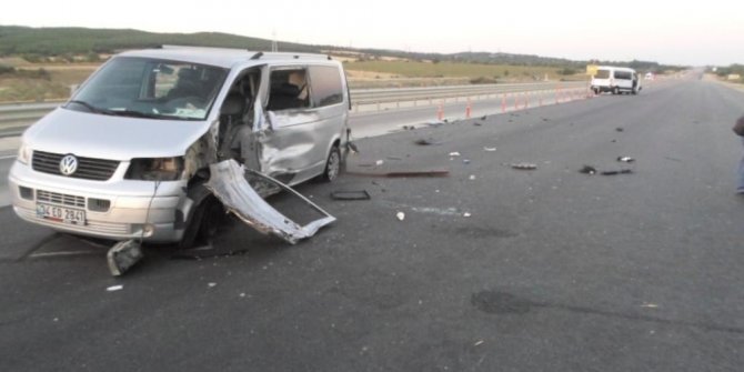 Çanakkale’de feci kaza: 5 yaralı