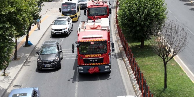 Mardin’de itfaiye ekipleri 1 ayda 901 olaya müdahale etti