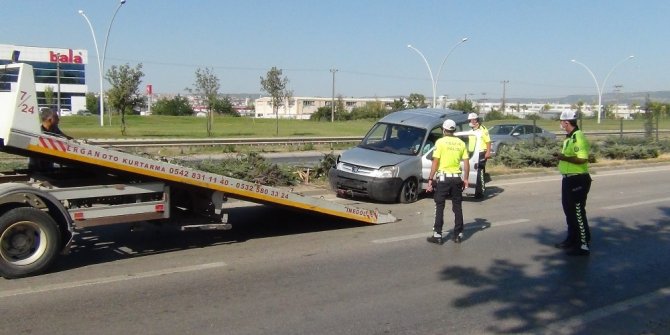 Kaza anı kameraya böyle yansıdı