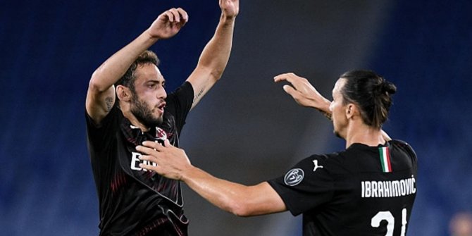 İtalya Seri A'da Hakan show! Milan - Samdoria maçında attı, attırdı!