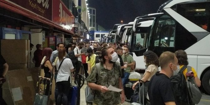 15 Temmuz Demokrasi Otogarı’nda bayram yoğunluğu