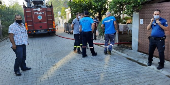 Mangal keyfi yaparken piknik tüpü patladı: 1 yaralı