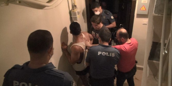 Balkondan çevreye ateş eden alkollü şahıs korku dolu anlar yaşattı