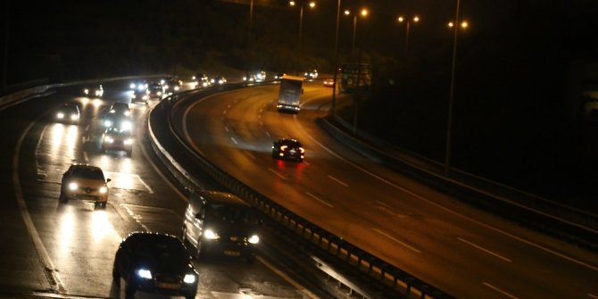 TEM’deki bayram yoğunluğu sona erdi