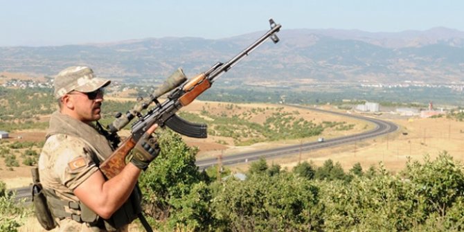 Güvenlik korucuları bayramda görev başında