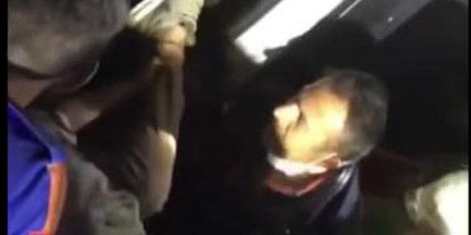 Minibüs şarampole yuvarlandı; sürücü, eşi ve 2 çocuğu yaralı