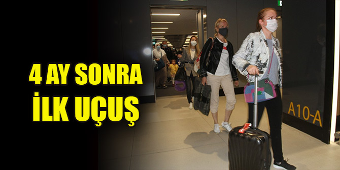 Rusya’dan Türkiye’ye 4 ay sonra ilk tarifeli uçuş