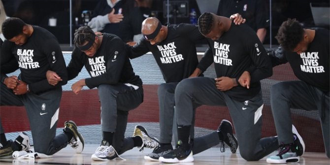 NBA'de ırkçılığa karşı protesto