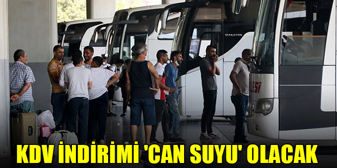 KDV indirimi otobüs firmalarına 'can suyu' olacak