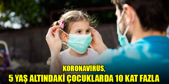 Virüs, beş yaş altındaki çocuklarda 10 kat fazla