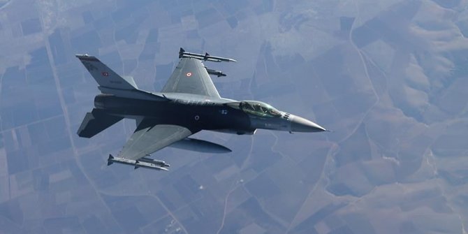 Irak'ın kuzeyine hava harekatı; 2 terörist etkisiz getirildi