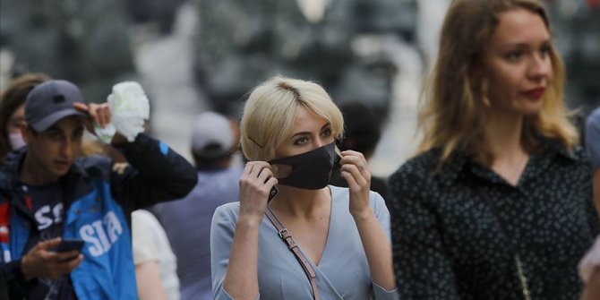 Rusya’da son 24 saatte 5 bin 189 yeni koronavirüs vakası