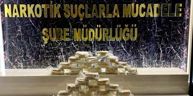 Bitlis'te 24 kilo eroin ele geçirildi