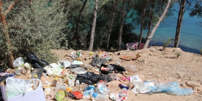 Bodrum’dan 4 günde 3 bin 250 ton çöp çıktı