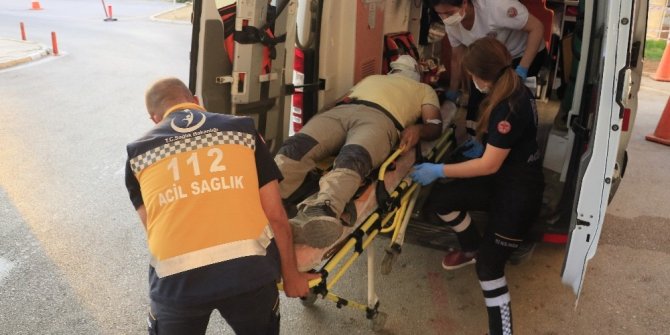 Ters rüzgara kapılan paraşütçü yere çakıldı