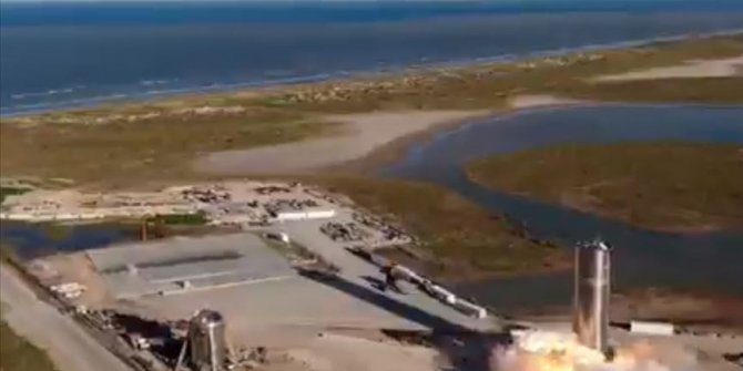 SpaceX, Starship mekiğinin test fırlatışını yaptı