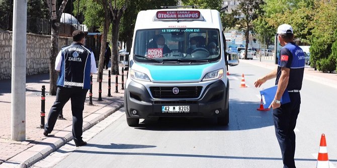 Konya'da "Sağlık için hepimiz için" denetimi yapıldı