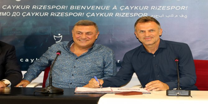 Çaykur Rizespor'da Stjepan Tomas dönemi resmen başladı