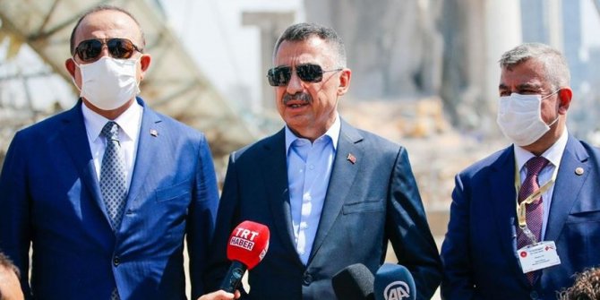 Cumhurbaşkanı Yardımcısı Oktay: Lübnan'a yardımlarımız devam edecek