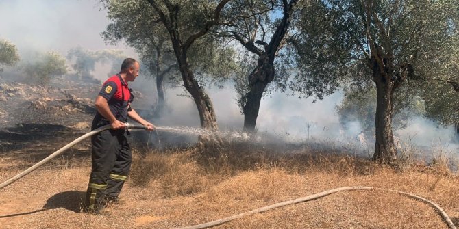 8 helikopter 1 uçak yangına müdahale ediyor