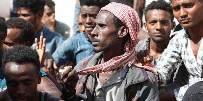Yemen'de 6 ayda 7 bin düzensiz göçmen yakalandı