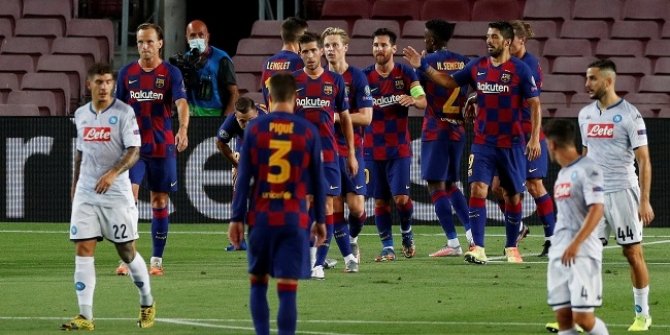 Çakır'ın yönettiği maçta Barcelona çeyrek finale yükseldi