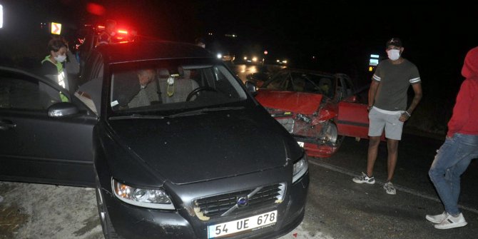 Tekirdağ’da otomobiller çarpıştı: 4 yaralı