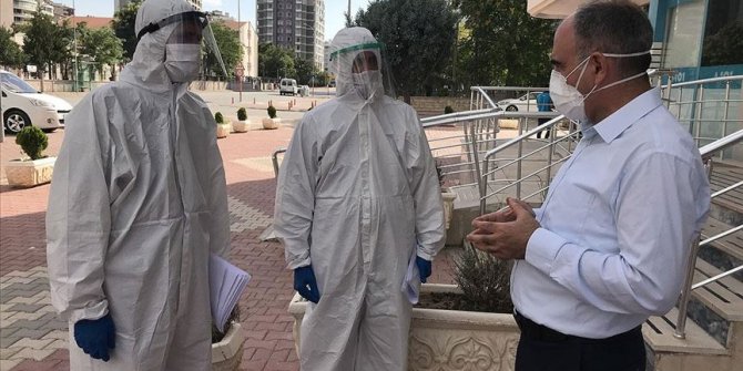 "Öğretmen-polis omuz omuza" salgınla mücadelede hasta takibinde
