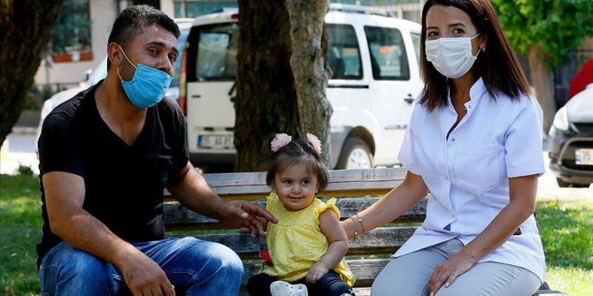 Hayatını kurtaran doktorun ismini kızına verdi