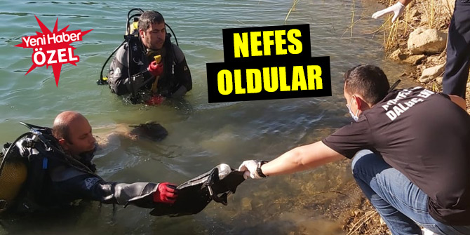 Konya Su Altı Arama Kurtarma Ekibi 'nefes' oldu