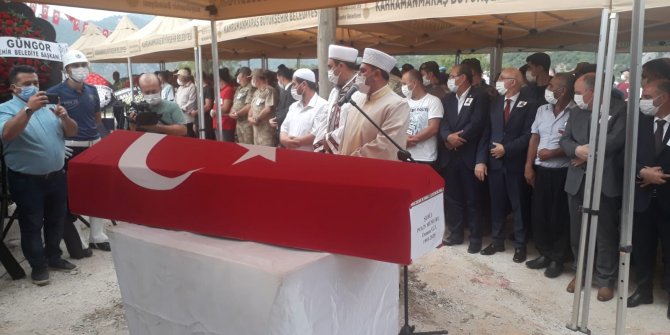 Şehit polis memuru Osman Gül, son yolculuğuna uğurlandı