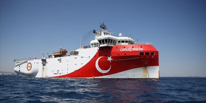 Turkey's Oruc Reis vessel on new duty in E.Med.: Min.