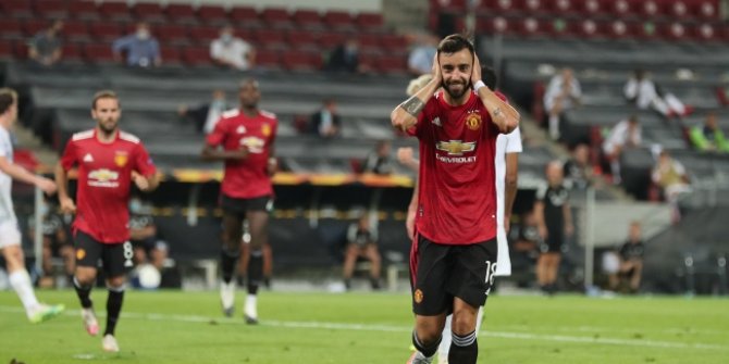 ManU'yu yarı finale Fernandes taşıdı